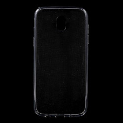 Тънък прозрачен силиконов калъф за Samsung Galaxy J5 2017 - прозрачен