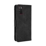 Кожен калъф тип портмоне с магнитна закопчалка за Samsung Galaxy A02s - черен - 3 Кожен калъф тип портмоне с магнитна закопчалка за Samsung Galaxy A02s - черен - 3