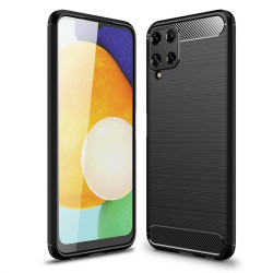 Силиконов гръб Rugged Armor за Samsung Galaxy A22 4G - черен
