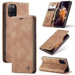 Калъф страничен flip марка CASEME за Samsung Galaxy A31 &ndash; бежов