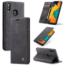 Калъф страничен flip марка CASEME за Samsung Galaxy A40 – черен