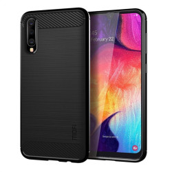 Силиконов гръб марка MOFI за Samsung Galaxy А50/A30s - черен