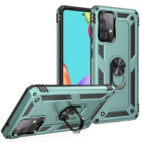 Хибриден гръб със стойка за Samsung Galaxy A52/A52s 5G - зелен