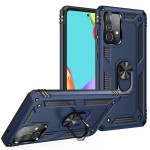 Хибриден гръб със стойка за Samsung Galaxy A52/A52s 5G - тъмно син - 2