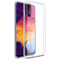 Силиконов гръб марка IMAK за Samsung Galaxy A70 - прозрачен