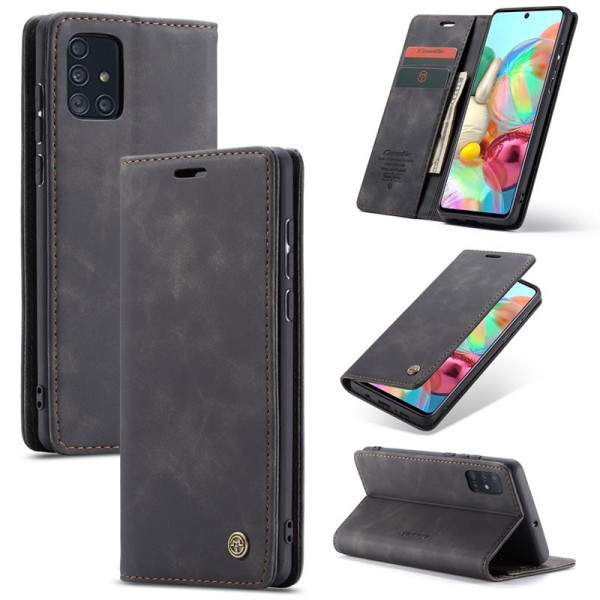 Калъф страничен flip марка CASEME за Samsung Galaxy A71 – черен Калъф страничен flip марка CASEME за Samsung Galaxy A71 – черен