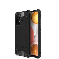 Хибриден гръб за Samsung Galaxy A72 - черен