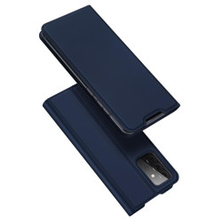 Тънък калъф страничен flip марка DUX DUCIS за Samsung Galaxy A72 &ndash;  тъмно син