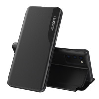Тънък кожен калъф за Samsung Galaxy A72 – черен