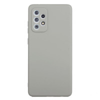Силиконов гръб за Samsung Galaxy A72 - сив