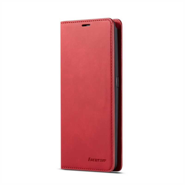 Кожен калъф тип портмоне марка FORWENW за Samsung Galaxy A80 - червен Кожен калъф тип портмоне марка FORWENW за Samsung Galaxy A80 - червен