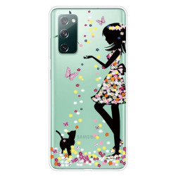 Силиконов гръб за Samsung Galaxy S20 FE - жена