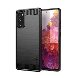 Силиконов гръб марка MOFI за Samsung Galaxy S20 FE - черен