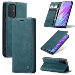 Калъф страничен flip марка CASEME за Samsung Galaxy S20+ – син