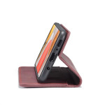 Калъф страничен flip марка CASEME за Samsung Galaxy S21+ – винено червен - 1 Калъф страничен flip марка CASEME за Samsung Galaxy S21+ – винено червен - 1