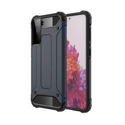 Хибриден гръб за Samsung Galaxy S21+ - син