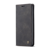 Калъф страничен flip марка CASEME за Samsung Galaxy S21 – черен
