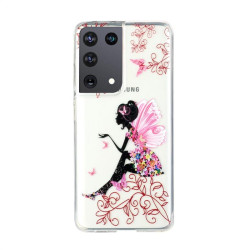 Силиконов гръб за Samsung Galaxy S21 Ultra - жена