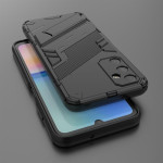 Хибриден гръб със стойка марка BIBERCAS за Samsung Galaxy A05s - черен - 0
