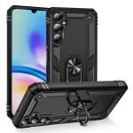 Хибриден гръб със стойка за Samsung Galaxy A05s - черен