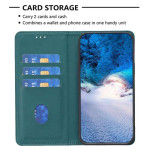 Кожен калъф тип портмоне марка BINFEN COLOR за Samsung Galaxy A05s - тюркоазен - 0 Кожен калъф тип портмоне марка BINFEN COLOR за Samsung Galaxy A05s - тюркоазен - 0