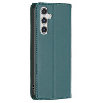 Кожен калъф тип портмоне марка BINFEN COLOR за Samsung Galaxy A05s - тюркоазен - 2 Кожен калъф тип портмоне марка BINFEN COLOR за Samsung Galaxy A05s - тюркоазен - 2