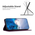 Кожен калъф тип портмоне марка BINFEN COLOR за Samsung Galaxy A05s - лилав - 2 Кожен калъф тип портмоне марка BINFEN COLOR за Samsung Galaxy A05s - лилав - 2