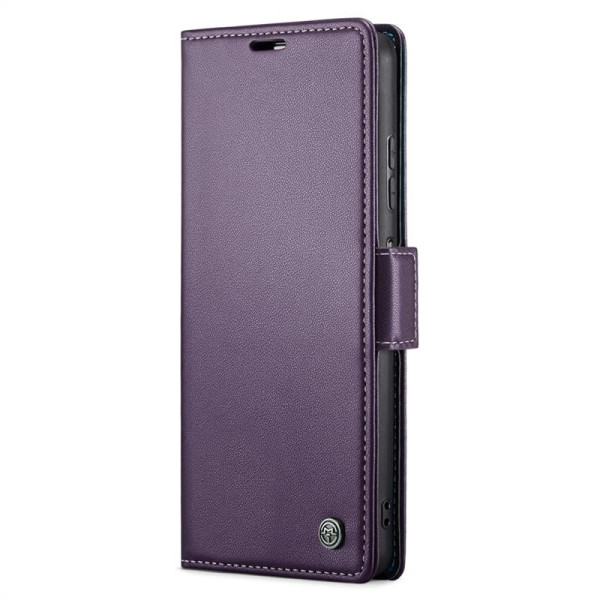 Кожен калъф страничен flip марка CASEME за Samsung Galaxy A05s – лилав Кожен калъф страничен flip марка CASEME за Samsung Galaxy A05s – лилав