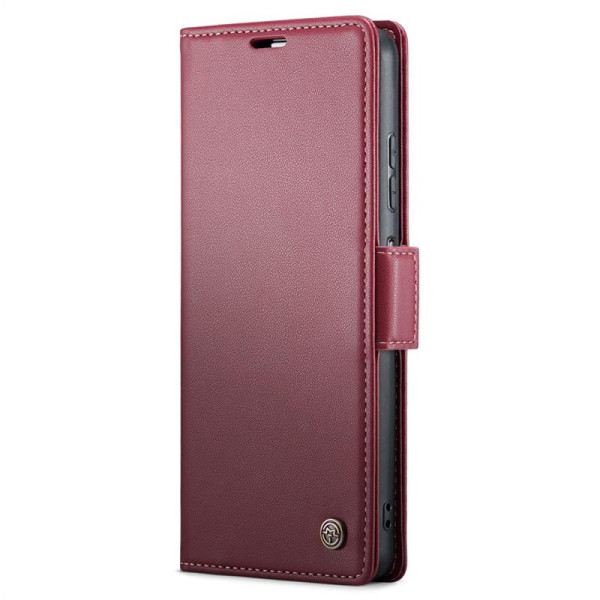 Кожен калъф страничен flip марка CASEME за Samsung Galaxy A05s – червен Кожен калъф страничен flip марка CASEME за Samsung Galaxy A05s – червен