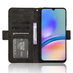 Кожен калъф тип портмоне с магнитна закопчалка за Samsung Galaxy A05s - черен - 2 Кожен калъф тип портмоне с магнитна закопчалка за Samsung Galaxy A05s - черен - 2