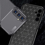 Силиконов гръб Rugged Armor за Samsung Galaxy A05s - черен - 0