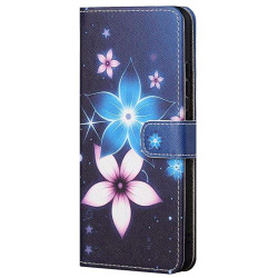 Калъф тип портмоне за Samsung Galaxy A13 - две цветя