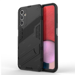 Хибриден гръб със стойка марка BIBERCAS за Samsung Galaxy A14 4G/5G - черен