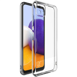 Силиконов гръб марка IMAK за Samsung Galaxy A22 5G - прозрачен