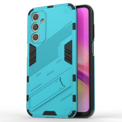 Хибриден гръб със стойка марка BIBERCAS за Samsung Galaxy A25 5G - светло син
