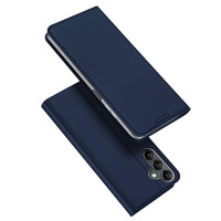 Тънък калъф страничен flip марка DUX DUCIS за Samsung Galaxy A25 5G – тъмно син