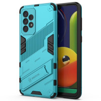 Хибриден гръб със стойка марка BIBERCAS за Samsung Galaxy A33 5G - светло син