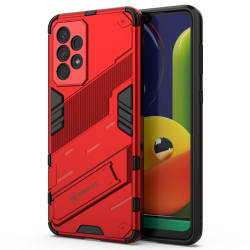 Хибриден гръб със стойка марка BIBERCAS за Samsung Galaxy A33 5G - червен