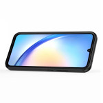 Хибриден гръб със стойка и слайдер за камера за Samsung Galaxy A34 5G - зелен - 0