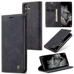 Калъф страничен flip марка CASEME за Samsung Galaxy A34 5G – черен