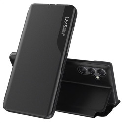 Тънък кожен калъф за Samsung Galaxy A34 5G – черен
