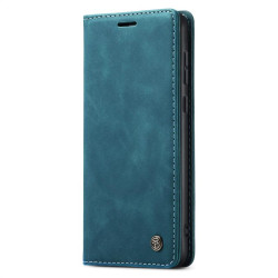 Калъф страничен flip марка CASEME за Samsung Galaxy A35 5G – тюркоазен