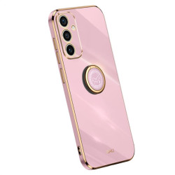 Силиконов гръб със стойка тип пръстен марка XINLI за Samsung Galaxy A35 5G - лилав