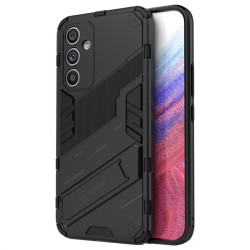 Хибриден гръб със стойка марка BIBERCAS за Samsung Galaxy A54 5G - черен
