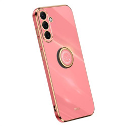 Силиконов гръб със стойка тип пръстен марка XINLI за Samsung Galaxy A54 5G - червен