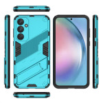 Хибриден гръб със стойка марка BIBERCAS за Samsung Galaxy A55 5G - светло син - 1