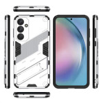 Хибриден гръб със стойка марка BIBERCAS за Samsung Galaxy A55 5G - бял - 1