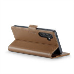 Кожен калъф страничен flip марка CASEME за Samsung Galaxy A55 5G – кафяв - 3 Кожен калъф страничен flip марка CASEME за Samsung Galaxy A55 5G – кафяв - 3