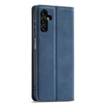 Кожен калъф страничен flip марка FORWENW за Samsung Galaxy A55 5G – син - 2 Кожен калъф страничен flip марка FORWENW за Samsung Galaxy A55 5G – син - 2