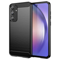 Силиконов гръб Rugged Armor за Samsung Galaxy A55 5G - черен